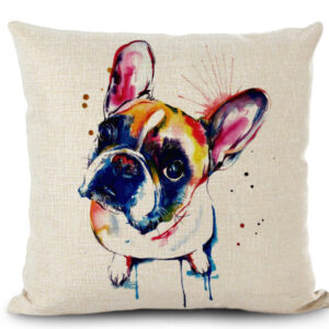 CushioncoverFrenchie Abstract